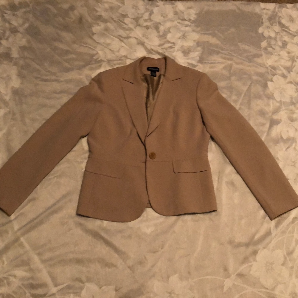 Ann Taylor Tan Blazer
